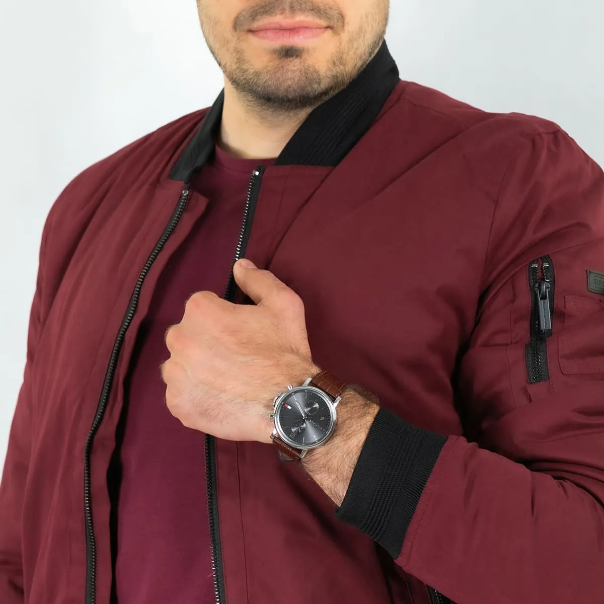 1710416-tommy-hilfiger-watch-men-gray-dial-leather-brown-strap-quartz-battery-analog-three-hand-daniel_13