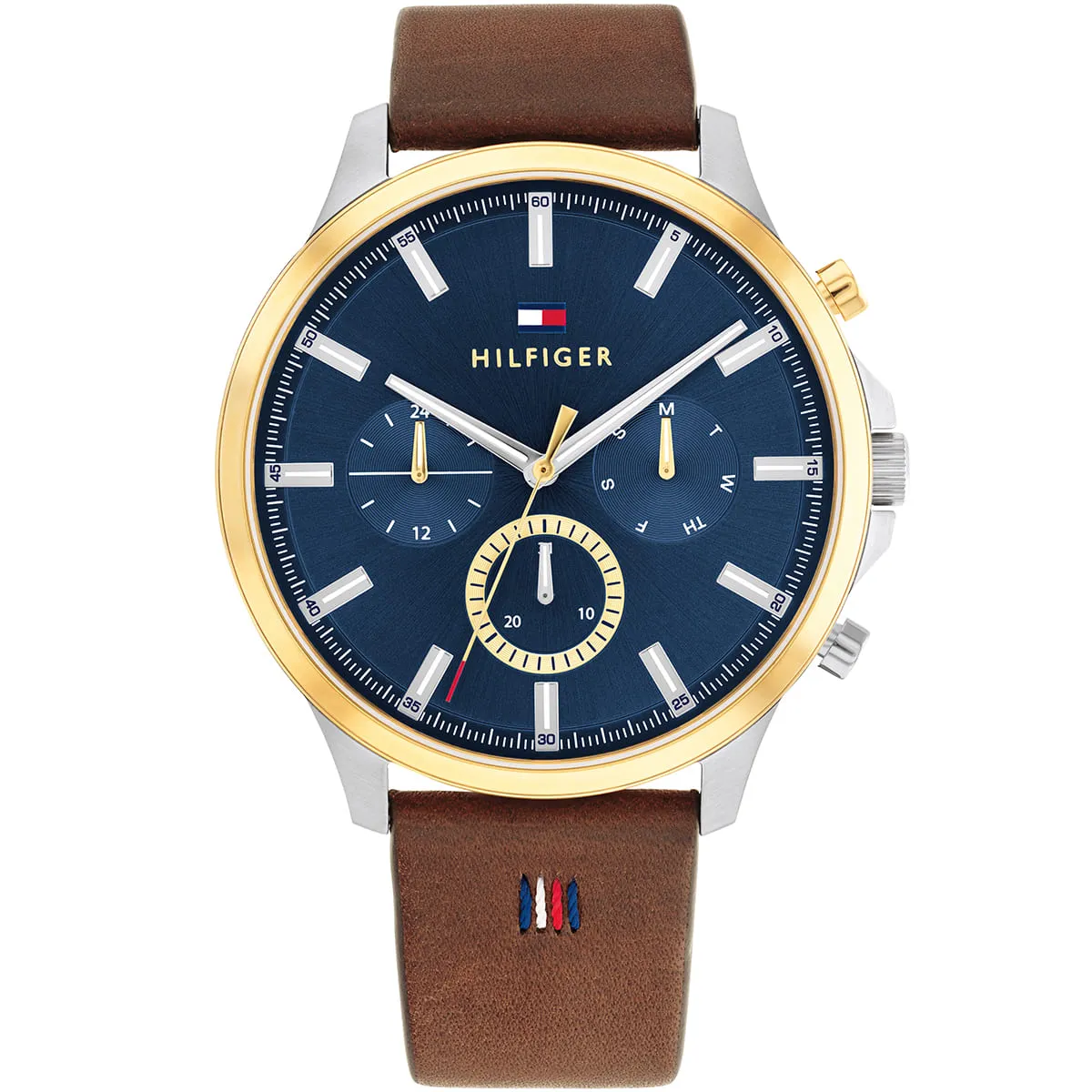 1710496-tommy-hilfiger-watch-men-blue-dial-leather-brown-strap-quartz-battery-analog-ryder