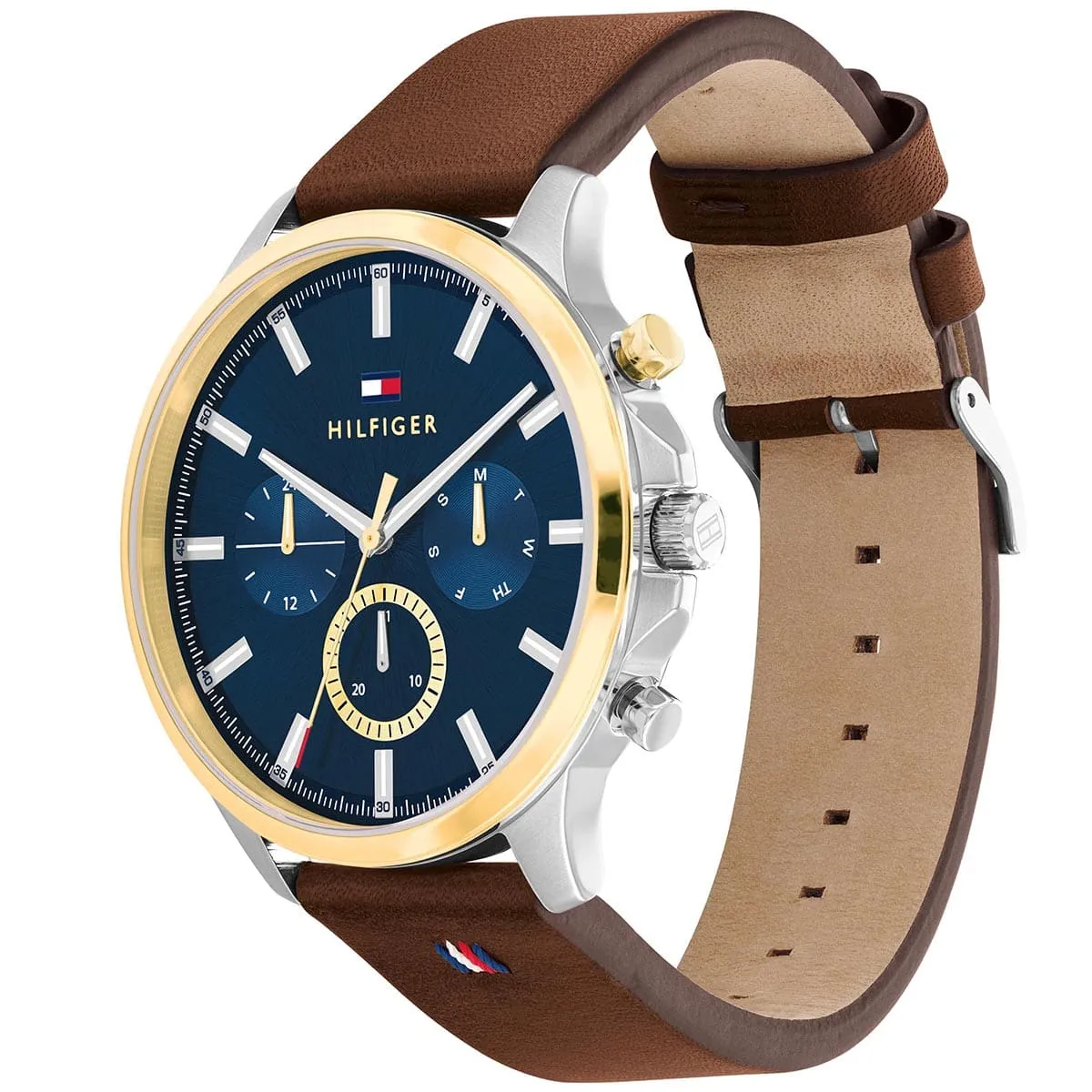 1710496-tommy-hilfiger-watch-men-blue-dial-leather-brown-strap-quartz-battery-analog-ryder_3