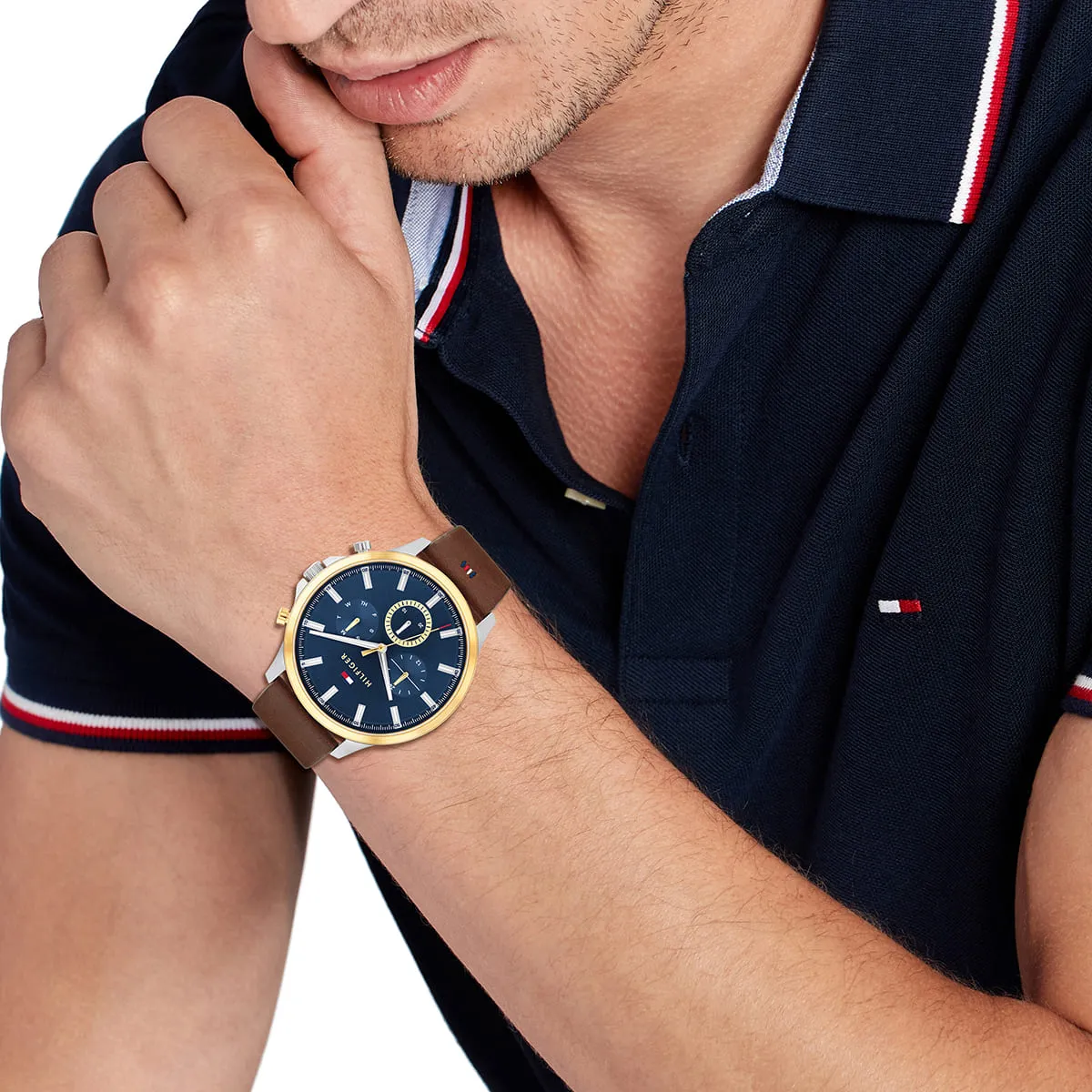 1710496-tommy-hilfiger-watch-men-blue-dial-leather-brown-strap-quartz-battery-analog-ryder_9